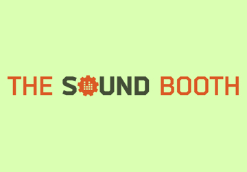 sound booth logo green